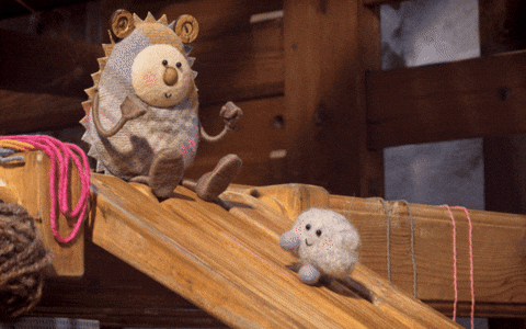 tweedyandfluff giphyupload pet best friends you can do it GIF