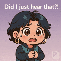 Hana Shocked Face GIF by Persona