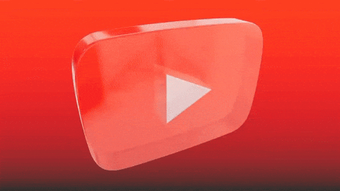 Youtube 3D GIF by SVG Design