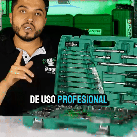 Juego de herramientas profesional 121 piezas