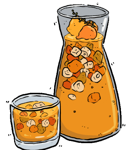 Drinks Juice Sticker