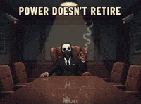 Retire Chairman Of The Board GIF by ABCNT
