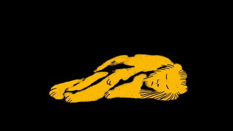 sophielegrelle giphyupload animation black yellow GIF
