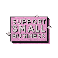 Small Business Support Sticker