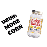 grandaddymimms shine vodka corn moonshine Sticker