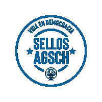 Democracia Sticker by AGSCHILE