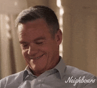 Happy Paul Robinson GIF by Neighbours (Official TV Show account)