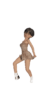Girl Dance Sticker