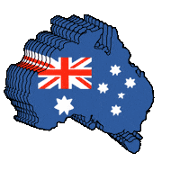 Flag Australia Sticker