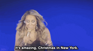 mariah carey christmas GIF
