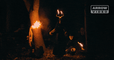 Church Of Satan Fire GIF by Arrow Video
