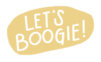 Lets Go Dancing Sticker by Pretty Whiskey / Alex Sautter