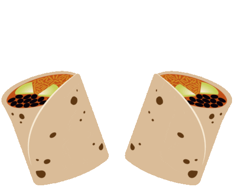 Food Burrito Sticker by Visit San Jose