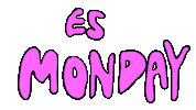 Monday Days Sticker by deladeso
