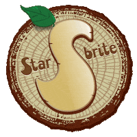 Star_brite fresh camp wood road trip Sticker