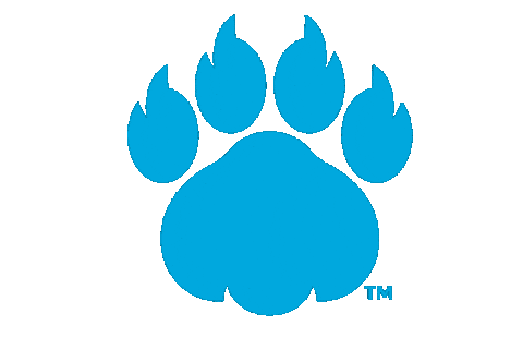 Cougar Paw Cougars Sticker by Mount Vernon Nazarene University