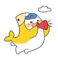 lovelydarang 동원참치 다랑이 darang litigioso Sticker