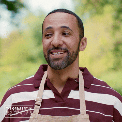 Laugh Smile GIF by The Great British Bake Off