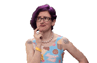 Rhonda Greene Idk Sticker by VidCon