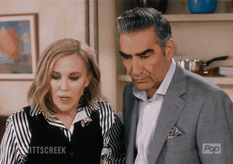 Eugene Levy Moira Rose GIF by Schitt's Creek