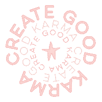 ShopDanaScott positivity karma blessed manifest Sticker