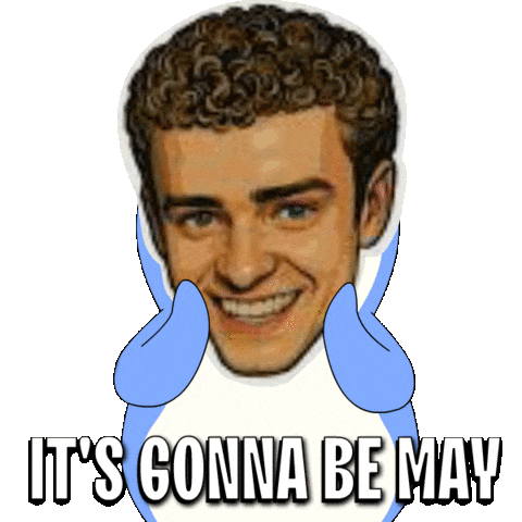 May Justin Timberlake Sticker by Pudgy Penguins