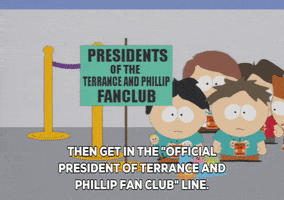 fans waiting GIF by South Park 