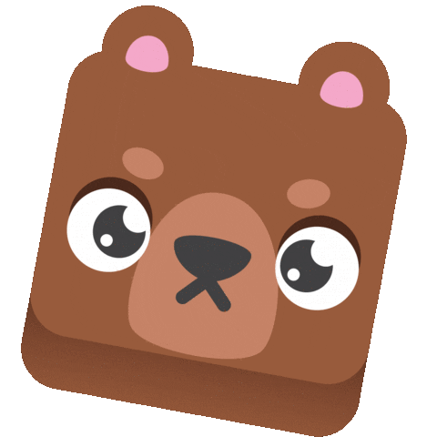 PlayBlooket giphyupload bear blooket blook Sticker