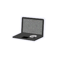 Graphic Design Laptop Sticker by esmekoenders