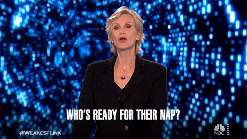 Tired Jane Lynch GIF by NBC
