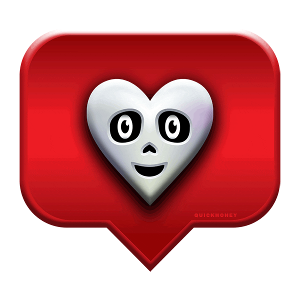 Heart Love Sticker by PEEKASSO
