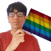 Gay Holding Sticker