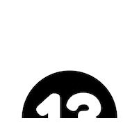 Number Blanco Sticker