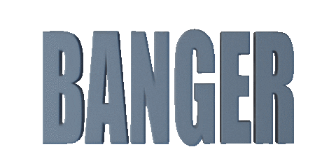 Banger Sticker by Sportsbanger