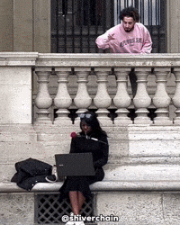 Woman Sitting GIF