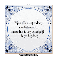 Humor Focus Sticker by Tegelspreuken.nl