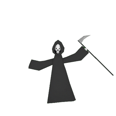 Grim Reaper Lol Sticker by leanne rule