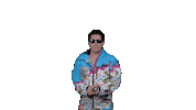 papalauda party carnaval papa apres ski Sticker