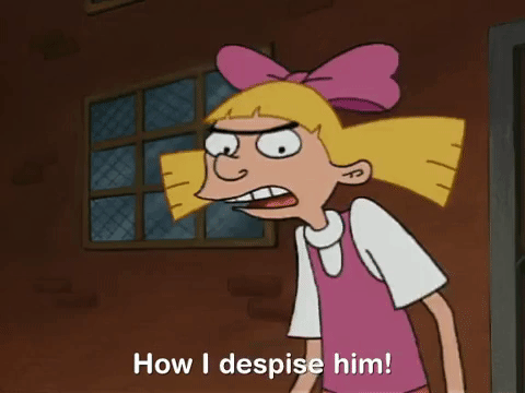 hey arnold nicksplat GIF
