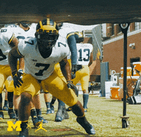 Go Blue College Football GIF by Michigan Athletics