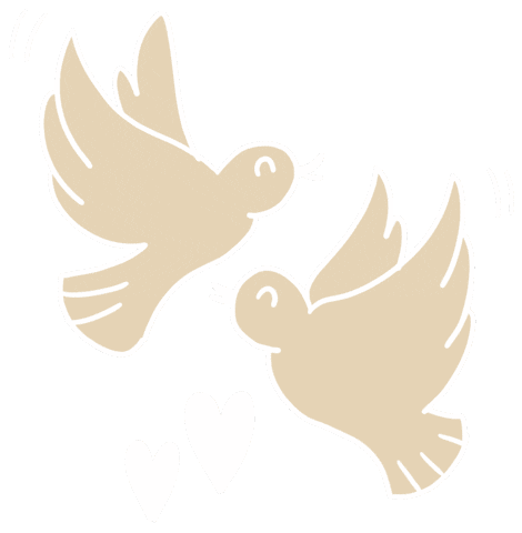 Wedding Birds Sticker
