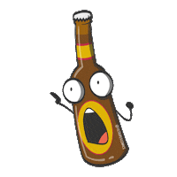 Beer Drinks Sticker