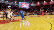 Buzzer Beater Reign Cane GIF by Tulsa Men's Basketball