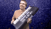 keyboard distractor GIF by Burger Records