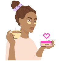 Good Morning Heart Sticker