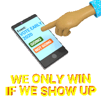 Election 2020 Win Sticker by INTO ACTION