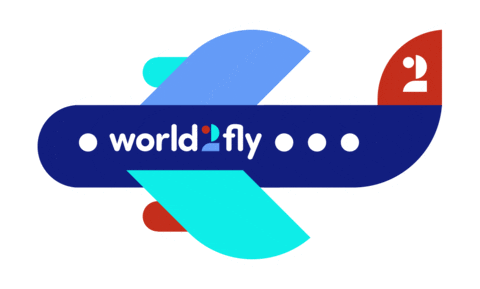 W2F Sticker by World2Fly