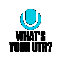 UTRSports utr utr sports universal tennis Sticker