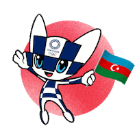 nocazerbaijan_ tokyo2020 teamaze nocaze Sticker