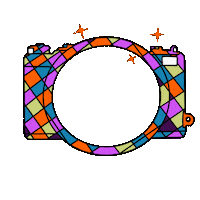 Camera Selfie Sticker by Keva Epale